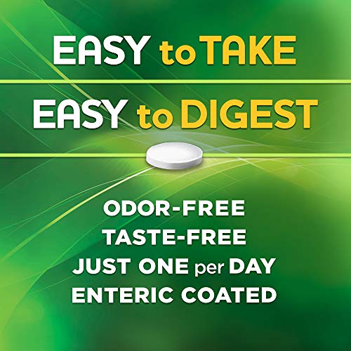 Garlique Garlic Extract Supplement, Healthy Cholesterol Formula, Odorless & Vegan-Friendly, 60 Caplets