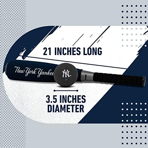 Franklin Sports MLB Jumbo Foam Baseball Bat + Ball Sets - Kids Oversize Foam Baseball Bats + Soft Baseballs - Indoor + Outdoor Youth Baseball Toy - MLB Team Baseball Bat + Ball Sets