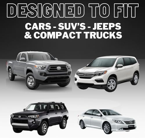 Pittman Outdoors AirBedz Inflatable PVC Rear Seat Air Mattress, Black - Mid-Size Fits Jeeps, Car, SUV’s & Mid-Size Trucks, Comes with Portable DC Air Pump