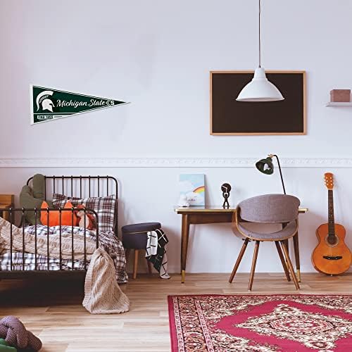 Rico Industries NCAA Classic 12" x 30" Felt Wall Décor Pennant - Great for Home/Bed Room/Man Cave Décor