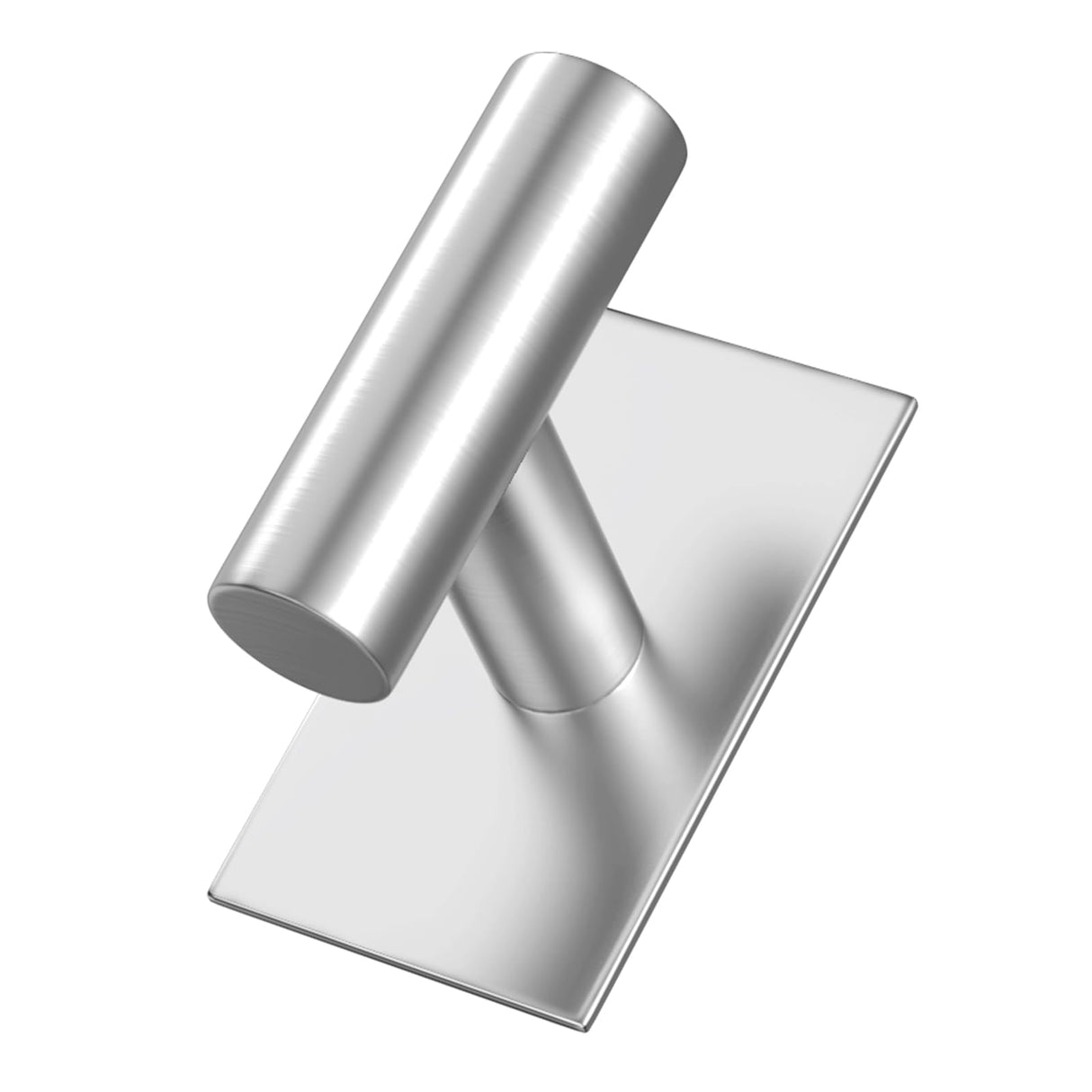 VAEHOLD Wall Towel Hooks, Heavy Duty Sticky Holder Waterproof Towel Hooks for Hanging Coat, Clothes, Closet Hook Wall Mount for Kitchen (Silver, 4 Pack)