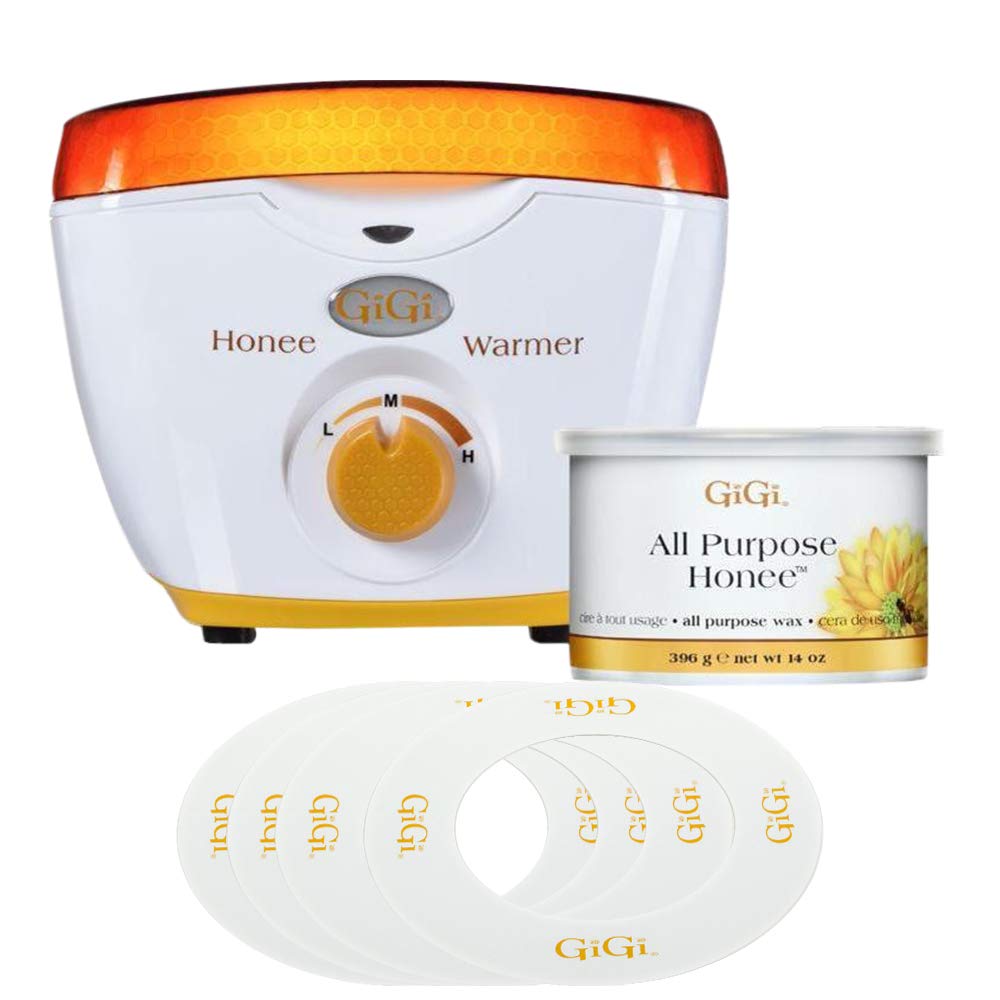 GiGi Hair Removal Wax Warmer, with All Purpose Honee, for 14 oz Wax Cans
