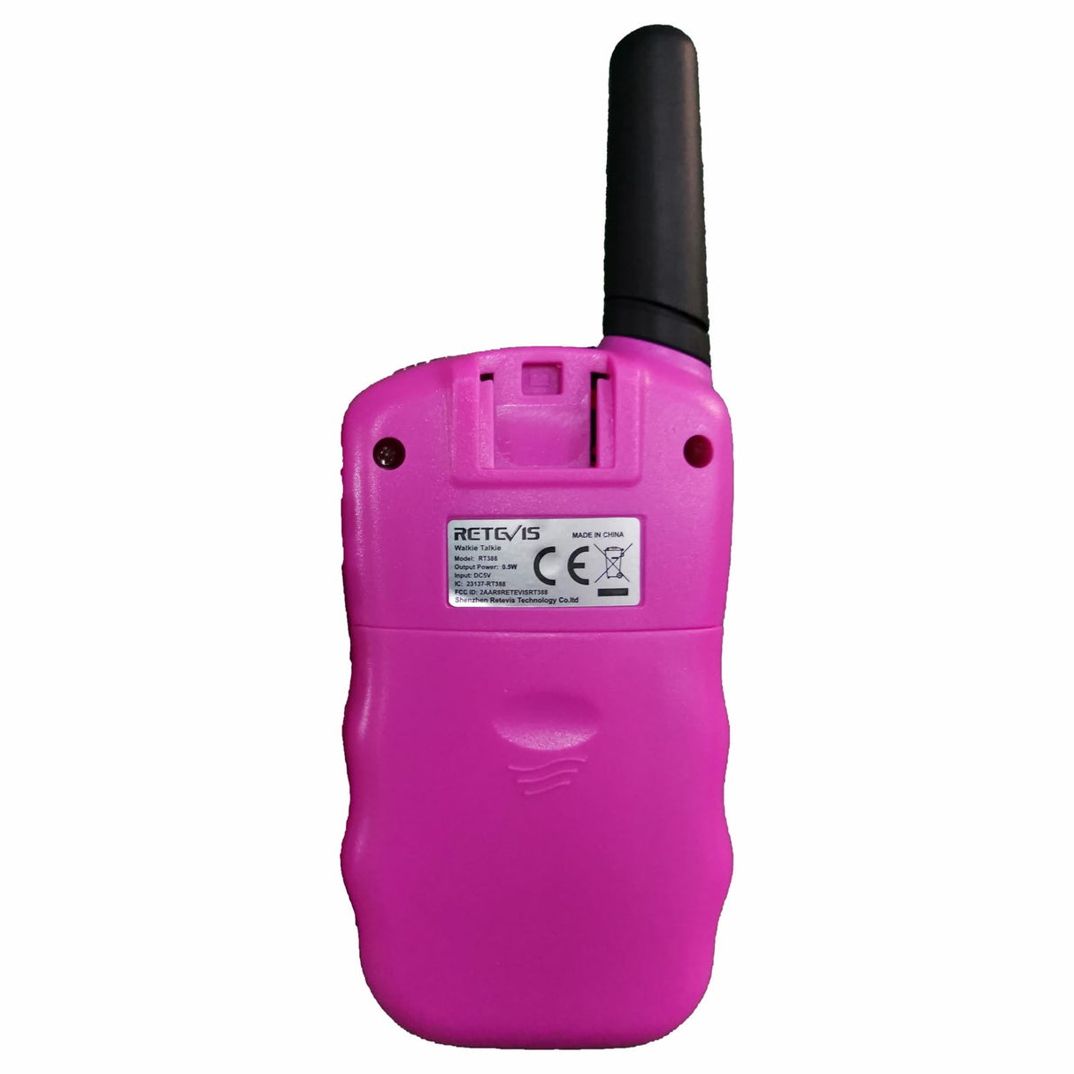 Retevis RT-388 Kids Walkie Talkies for Girls Boys,6-12 Year Old Kids' Toys,22 CH LCD Flashlight,Christmas Halloween Gifts,Camping Outdoor(Pink,2 Pack)
