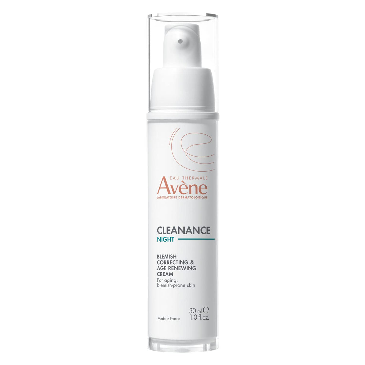 Avène Cleanance NIGHT Blemish Correcting & Age Renewing Cream, 1 Oz