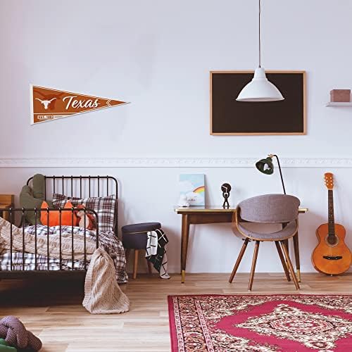 Rico Industries NCAA Classic 12" x 30" Felt Wall Décor Pennant - Great for Home/Bed Room/Man Cave Décor
