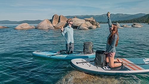 Backpack Cooler Insulated Leak Proof 30/45 Cans, 2 Insulated Compartments Thermal Bag, Portable Lightweight Beach Travel Camping Lunch Backpack for Men and Women