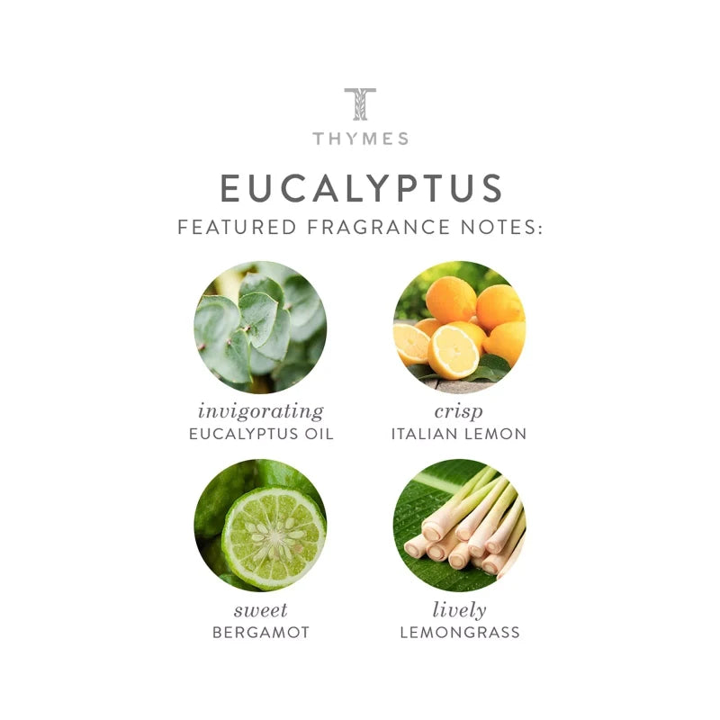 Thymes Cologne - 1.75 Fl Oz – Eucalyptus 1.75 Fl Oz (Pack of 1)
