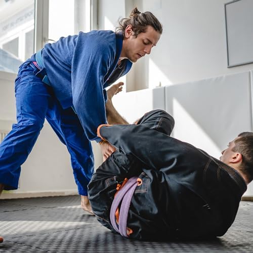 BalanceFrom Puzzle Exercise Mat with EVA Foam Interlocking Tiles for MMA, Exercise, Gymnastics and Home Gym Protective Flooring, Multiple Sizes and Colors