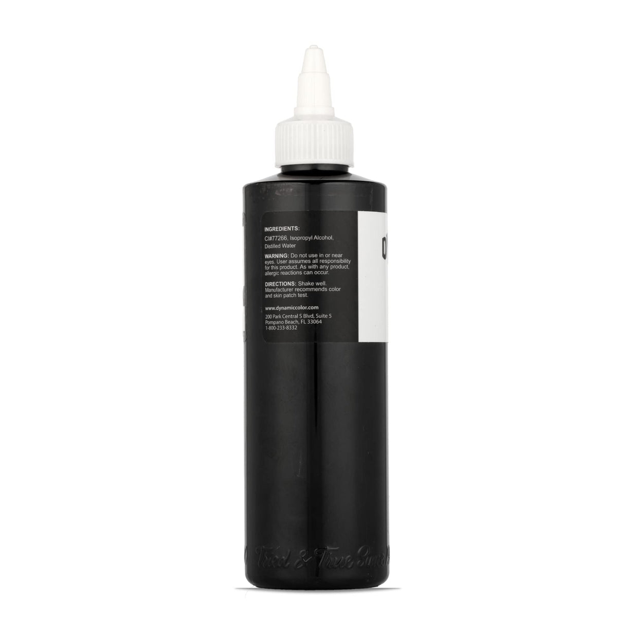 Dynamic Color Black Tattoo Ink, Made in USA Since 1990, 8 oz