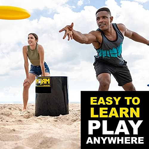 Kan Jam Disc Toss Game - American Made Outdoor Game for The Backyard, Beach, Park, Tailgates - Original, Illuminate, Pro, Travel Edition, and Carry Bag Only