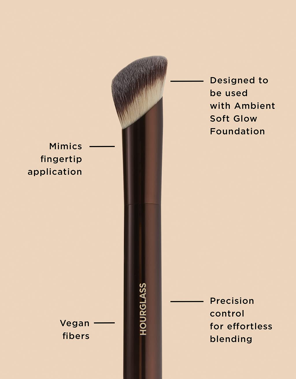 Hourglass Ambient Soft Glow Foundation Brush