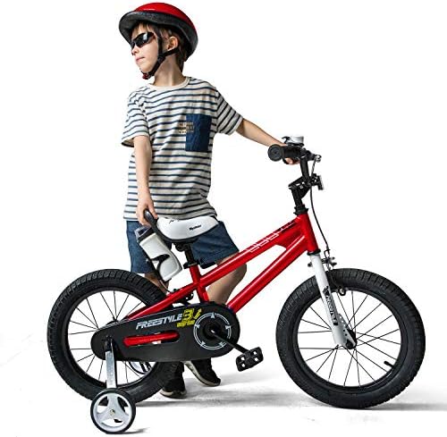 RoyalBaby Kids Bike EZ Freestyle Training Free Balance to Pedal Easy Learning Bicycle, 12-18 Inch for Toddlers to Big Kids