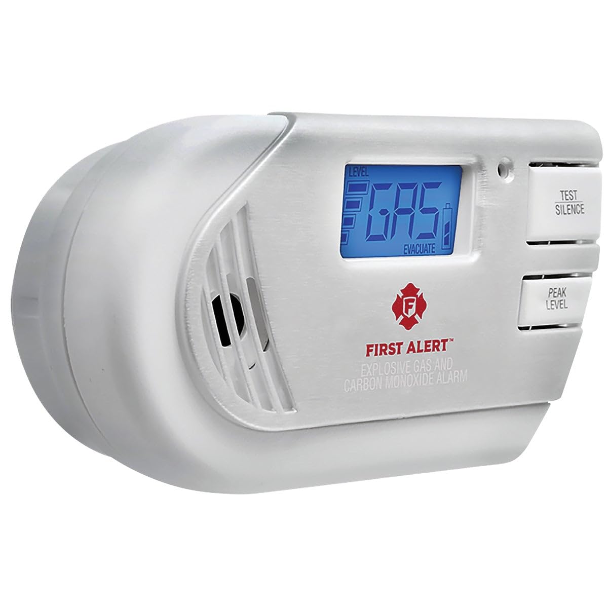 FIRST ALERT Combination Explosive Gas and Carbon Monoxide Alarm with Backlit Digital Display, GCO1CN