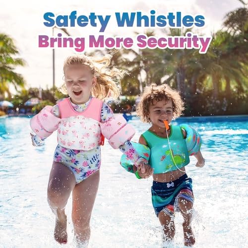 HeySplash Swim Vest for Kids, Toddler Pool Floaties Fit 20-50/70 Lbs, Children Swimming Vest with Adjustable Strap, Swim Jacket Water Wing Arm Float, Puddle Sea Beach Boat Jumper Boy Girl Baby