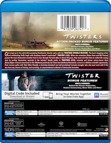 Twisters Double Feature - Blu-ray + Digital