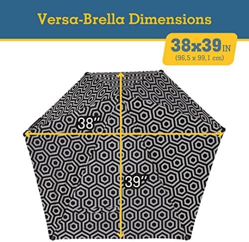 Sport-Brella Versa-Brella SPF 50+ Adjustable Umbrella with Universal Clamp