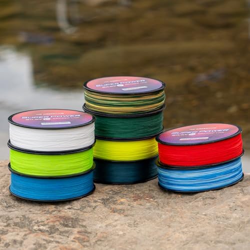 KastKing SuperPower Braided Fishing Line - Abrasion Resistant Braided Lines – Incredible Superline – Zero Stretch – Smaller Diameter – A Must-Have!