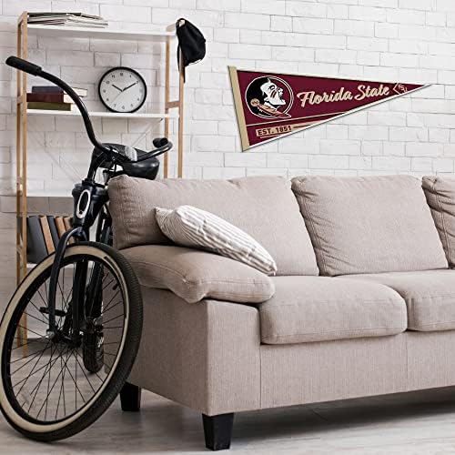 Rico Industries NCAA Classic 12" x 30" Felt Wall Décor Pennant - Great for Home/Bed Room/Man Cave Décor