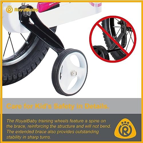 RoyalBaby Kids Bike EZ Freestyle Training Free Balance to Pedal Easy Learning Bicycle, 12-18 Inch for Toddlers to Big Kids