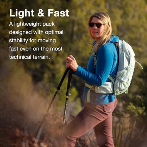 Osprey Tempest 11L Women's Lightweight Hiking Backpack with Hipbelt, Frosty Mint Green/Botanica