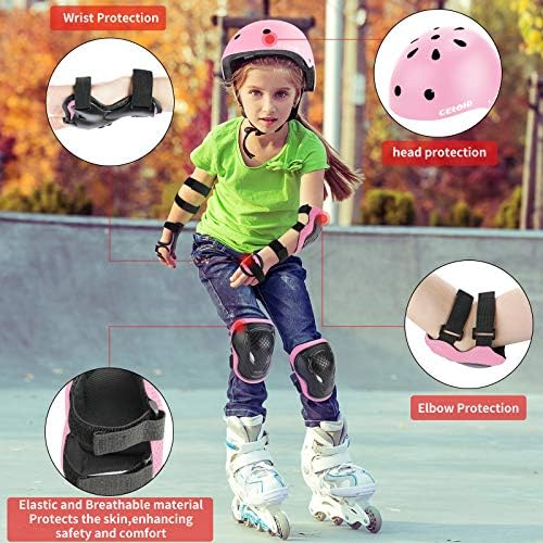 Kids Bike Helmet,Toddler Skateboard Helmets for Ages 2-3-5-8-14 Years Boys Girls,Adjustable Multi-Sport Bicycle Skateboarding Football Roller Skating Scooter Rollerblade Balance Bike Helmet