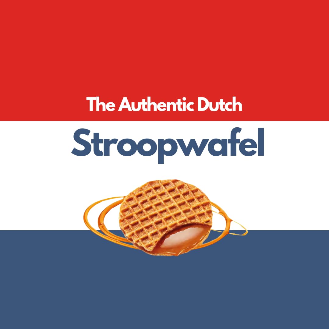 Stroopwafel Caramel Mini 30 Count, Individually Wrapped Dutch Waffle Cookies, Holiday Office Snacks, Coworker Gift Ideas, Secret Santa Gift, Office Christmas Treats, European Style Waffles