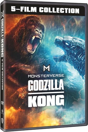 Godzilla/Kong Monsterverse 5-Film Collection (DVD)