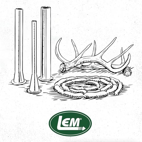 LEM Products Mahogany Fibrous Casings, 2 ½ Inches x 20 Inches, Non-Edible Sausage Casings, Stuffs Approximately 3 Pounds Per Casing, Great for Summer Sausage, Pepperoni, and Salami, 25 Count Pack