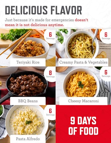 READYWISE -Favorites Sample Kit, 100 Servings, MRE, Emergency Food Supply, Premade, Freeze Dried Food, Survival Meal, Hiking, Adventure & Camping Essentials, Emergency Preparedness, 25-Year Shelf Life