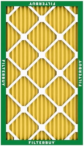 Filterbuy 14x24x1 Air Filter MERV 11 Allergen Defense (6-Pack), Pleated HVAC AC Furnace Air Filters Replacement (Actual Size: 13.38 x 23.38 x 0.75 Inches)