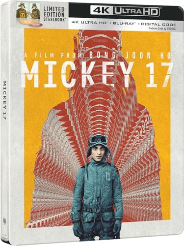 Mickey 17 (4K Ultra HD Steelbook + Blu-ray + Digital)