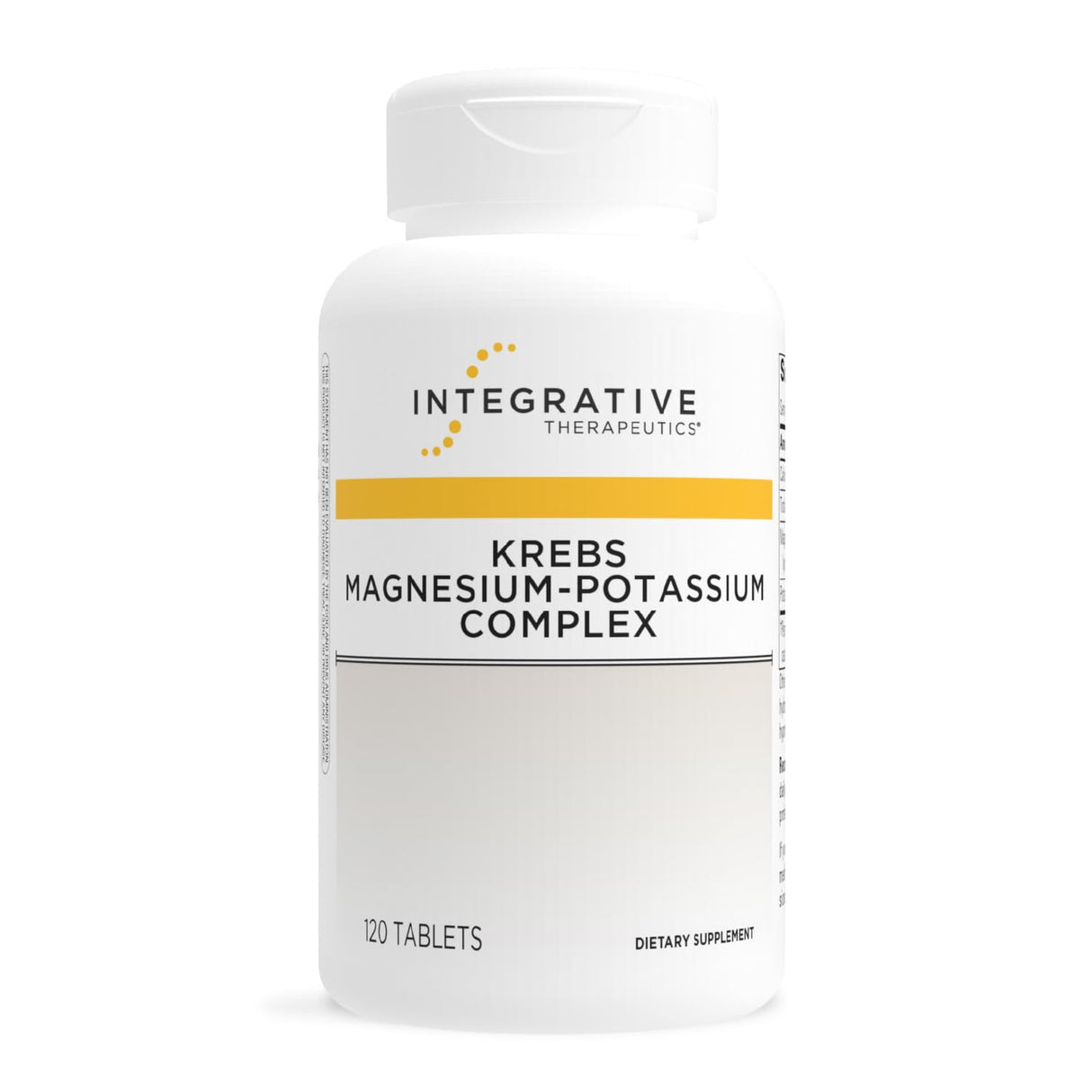 Integrative Therapeutics Krebs Magnesium-Potassium Complex - Healthy Heart Muscle Support* - Muscle Support Supplement with Potassium Citrate & Magnesium Citrate & Malate* - 120 Tablets