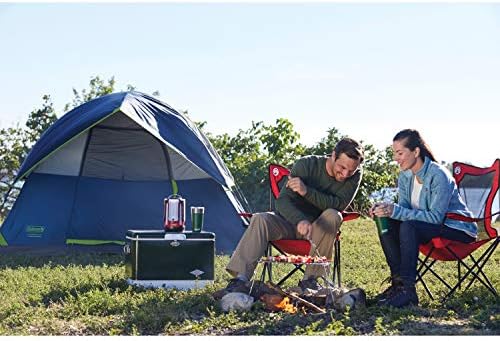 Coleman Sundome Camping Tent with Rainfly, 2/3/4/6 Person Tent Sets Up in 10 Mins, Weatherproof Shelter for Camping, Festivals, Backyard, Sleepovers, & More