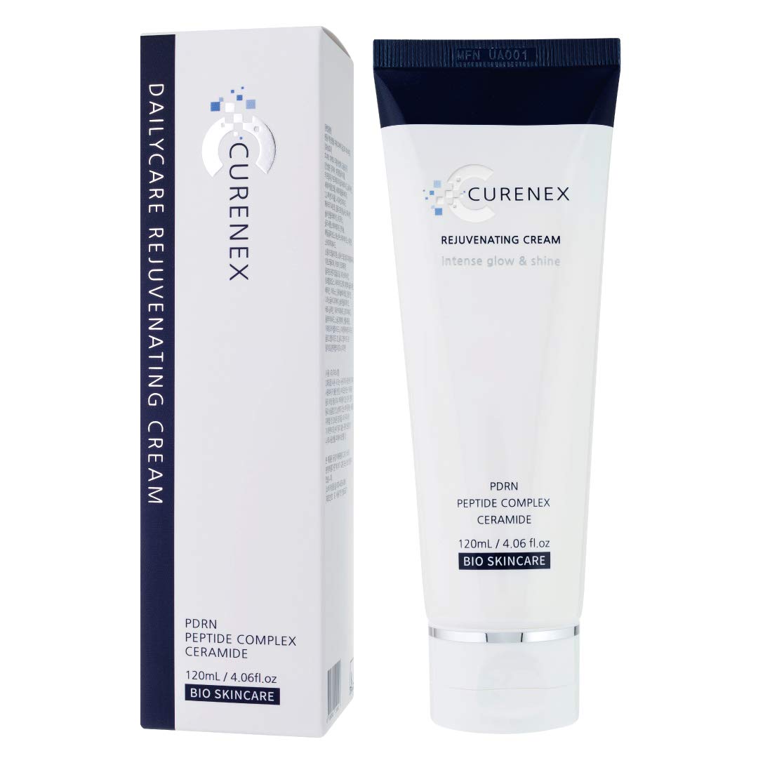 CURENEX REJUVENATING CREAM for Day & Night with PDRN(SALMON DNA)- 4.06Fl Oz