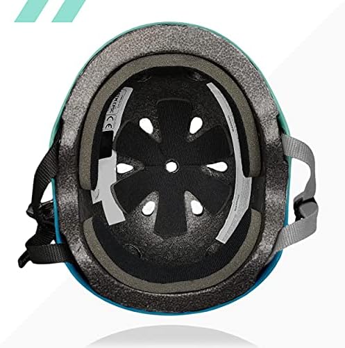 80SIX Triple Certified Multisport Helmet - Ideal for Bike, Scooter, Skateboard, Roller Skate and Inline Skate