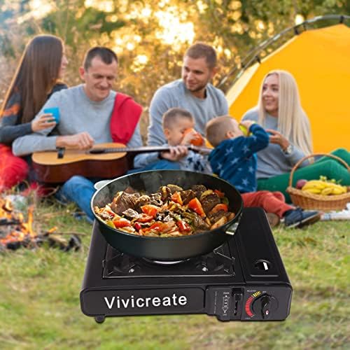 Vivicreate portable stove Camping BBQ Korean kitchen camp butane gas burner stove