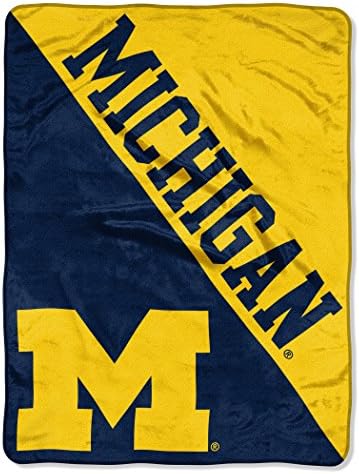 NORTHWEST NCAA Unisex-Adult Micro Raschel Throw Blanket