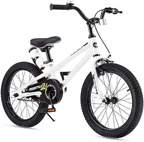 RoyalBaby Kids Bike EZ Freestyle Training Free Balance to Pedal Easy Learning Bicycle, 12-18 Inch for Toddlers to Big Kids