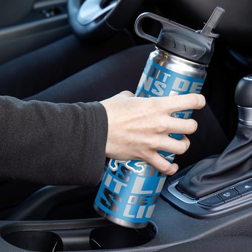 Rico Industries NFL Football Stainless Steel Tumbler with Lid - Great For Coffee, Tea, Water or Cocktails