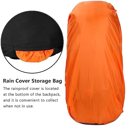 Esup 50L Hiking Backpack Men Camping Backpack with rain cover 45l+5l Lightweight Backpacking Backpack Travel Backpack