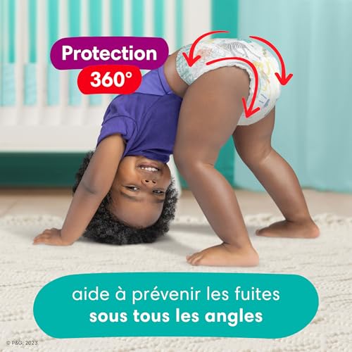 Pampers Diapers - Cruisers 360 - Size 6, 48 Count, Babyproof up to 100% Leakproof Pull-On Diaper