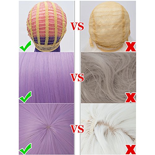 Frieren Cosplay Wig for Sousou no Frierenn, Long Silver White Wigs Ponytails + Wig Cap for Frieren Beyond Journey's End Halloween Christmas Costume Party