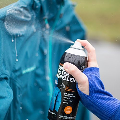GEAR AID Revivex Durable Water Repellent (DWR) Spray for Restoring Waterproofing on Rainwear, Gore-TEX, Soft Shells, Waders, Tents, Ski, Paddle and Camping Gear, Various Sizes Available