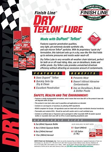 Finish Line Dry Bike Lubricant