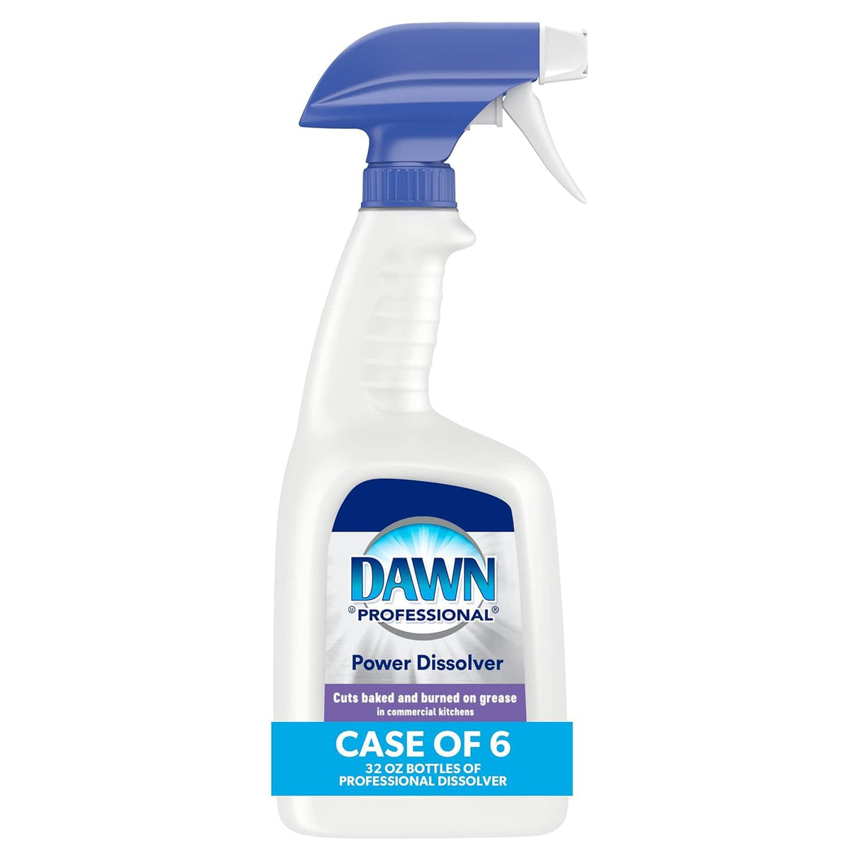 Dawn PRO Power Dissolver, Bulk Kitchen Degreaser Spray for Pots & Pans, Dishes, Stoves, Ovens and Grills, Commercial Use, 32 fl oz (Case of 6)