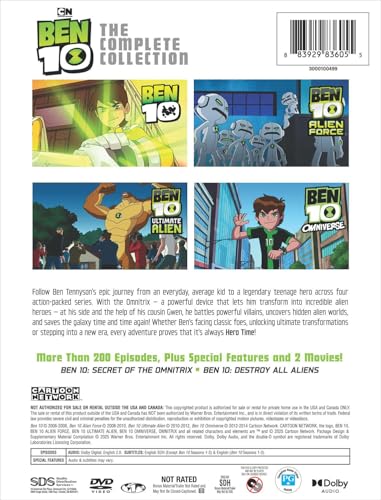 Ben 10 Classic: The Complete Collection (DVD)