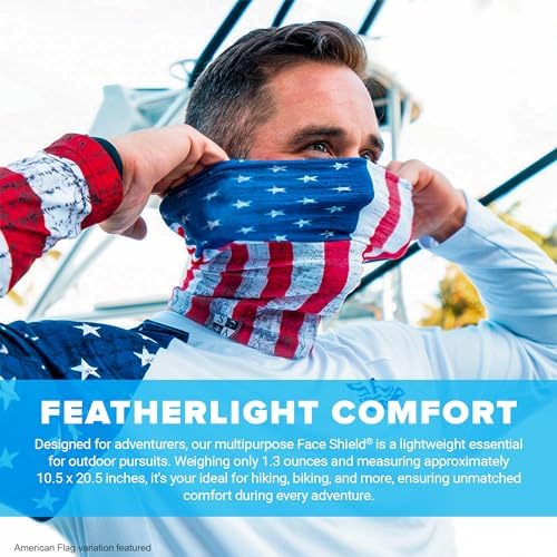 S A Company 5-Pack UV Face Shield | UV 30+ Multipurpose Neck Gaiter Balaclava for Adults