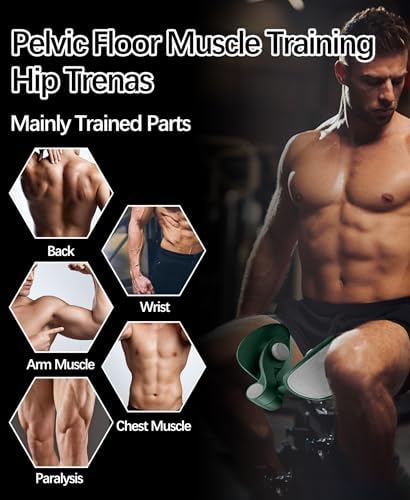 Thigh Master Hip Trainer Kegel Exerciser, Pelvic Floor Trainer, Kegel Trainer for Postpartum Rehabilitation, Trimmer Inner Thigh, Thigh Toner Workout