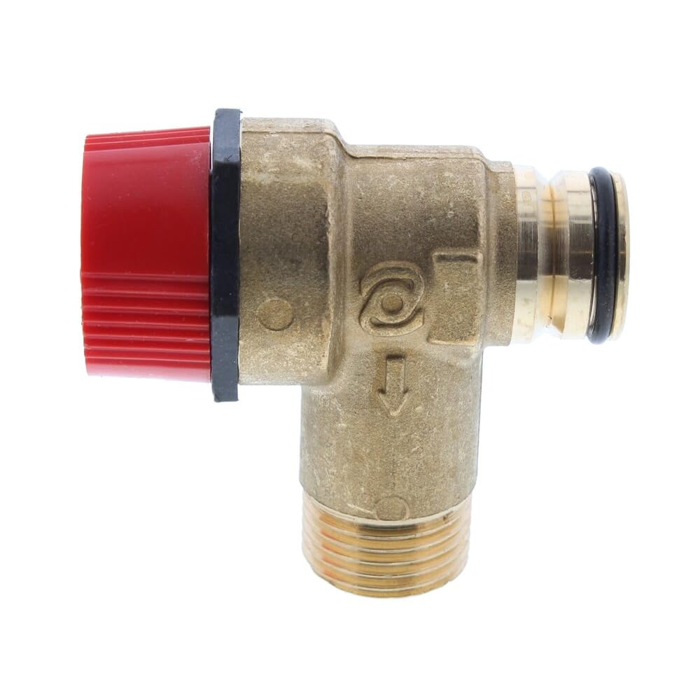 HTS - Baxi Potterton Main Boiler Pressure Relief Valve (3-Bar Male) 7223193
