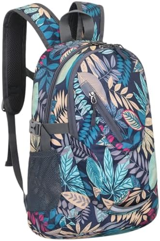 sunhiker Small Cycling Hiking Backpack Water Resistant Travel Backpack Lightweight Daypack M0714 (20-25L) (Leaf)
